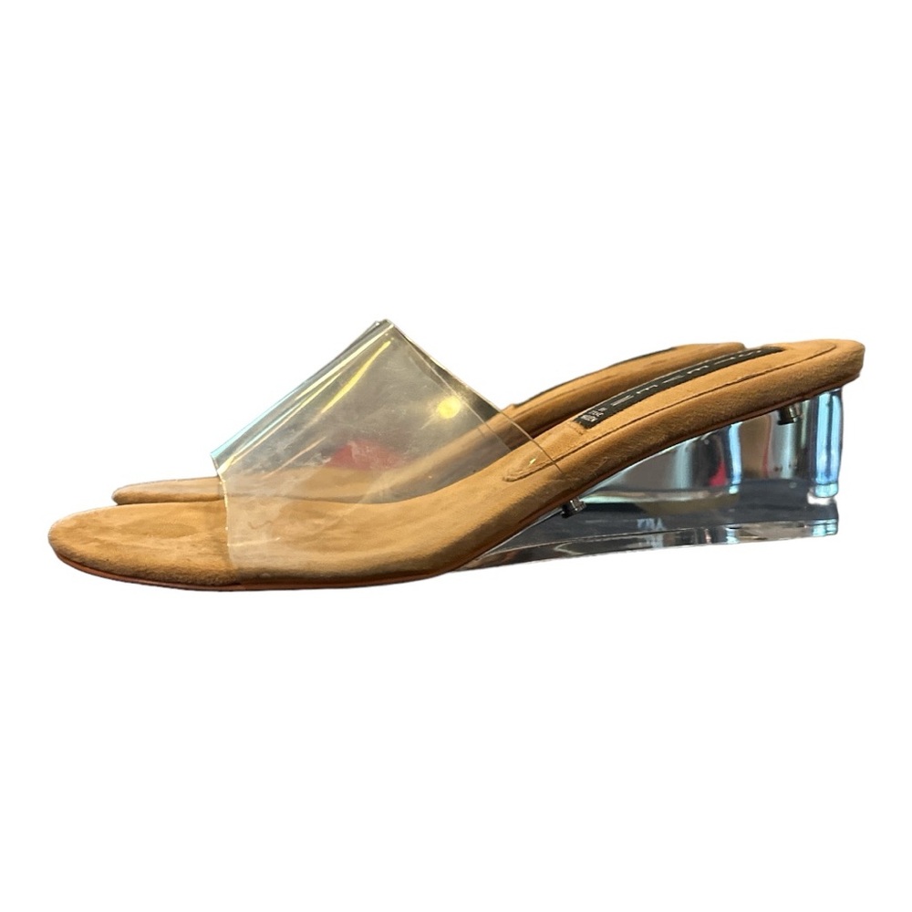 Inch and a half clear acrylic wedge from Steven